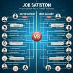 job satisfaction salary comparison